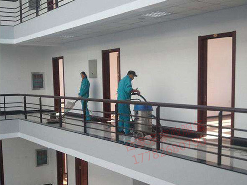 西安碑林區保潔風采